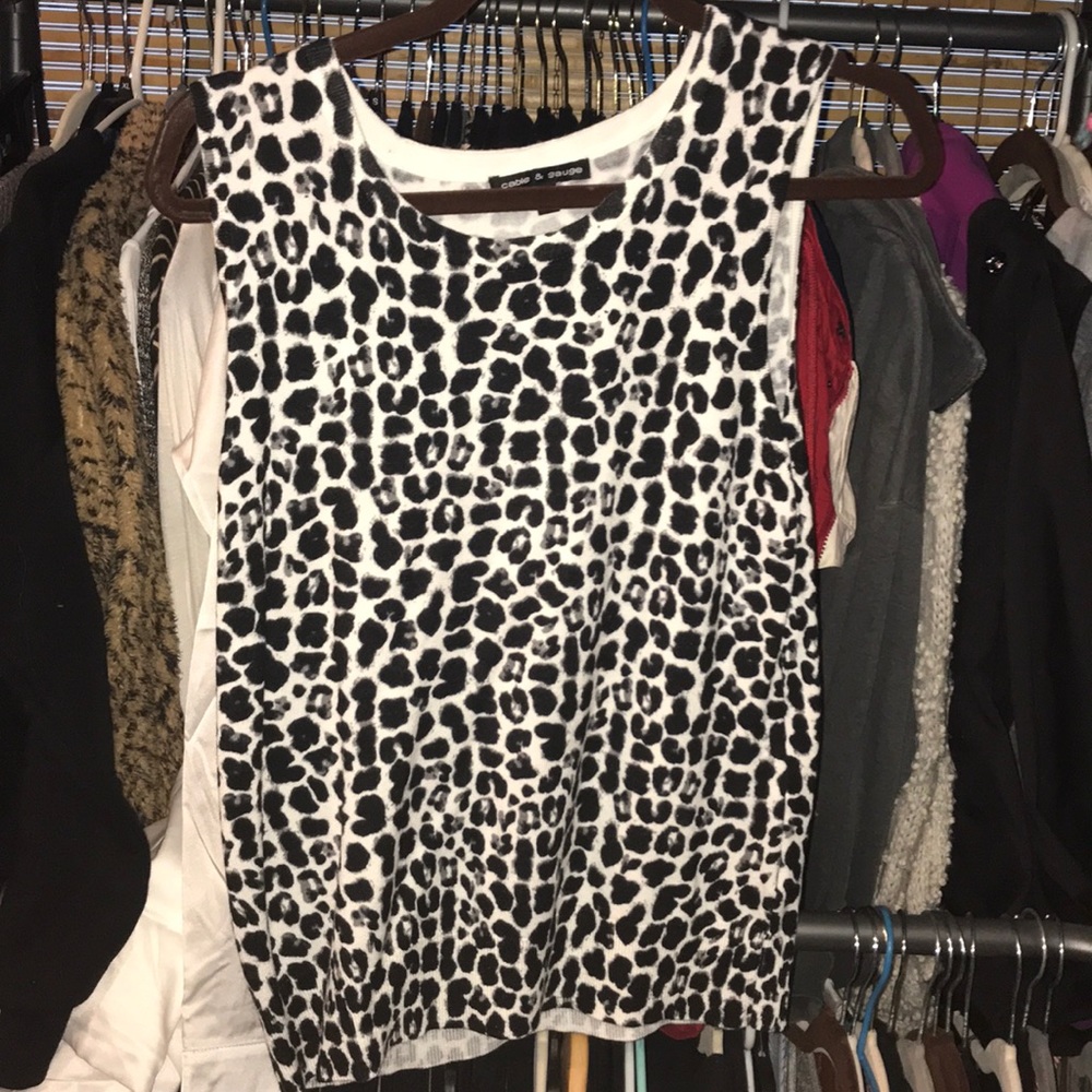 cute animal print top
